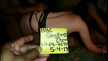 Amateur cuckold wife has a bbc gangbang